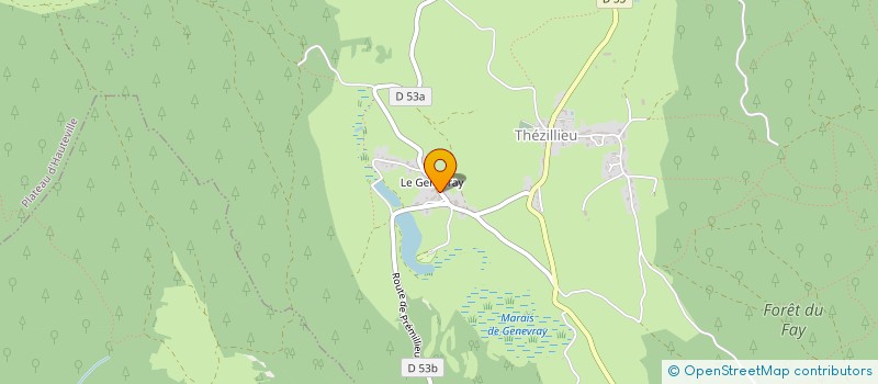 localisation de l'entreprise MADAME MARJORIE RINGWALD  PLATEAU D'HAUTEVILLE