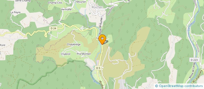 localisation de l'entreprise MADAME MARJORIE RIPOLL  CHASSIERS