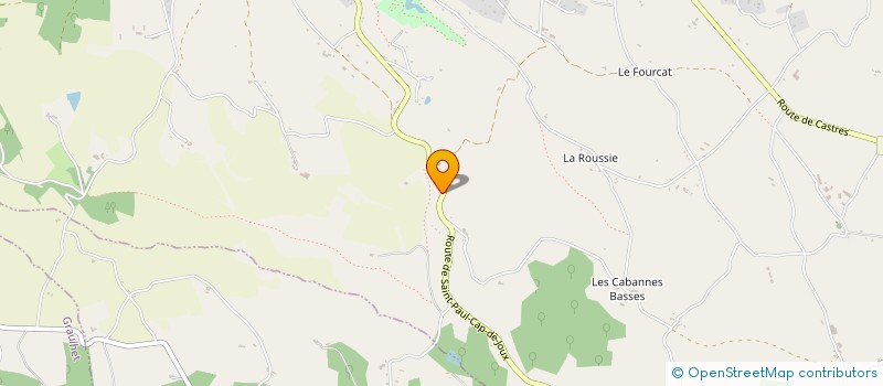 localisation de l'entreprise MADAME MARJORIE RIVAYRAN  GRAULHET