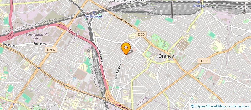 localisation de l'entreprise MADAME MARJORIE RODRIGUES LIMA à DRANCY