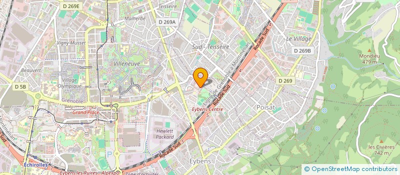 localisation de l'entreprise MADAME MARJORIE ROLLAND  CONDRIEU