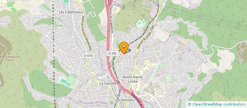 localisation de l'entreprise MADAME MARJORIE ROUSSIN  SEPTEMES LES VALLONS