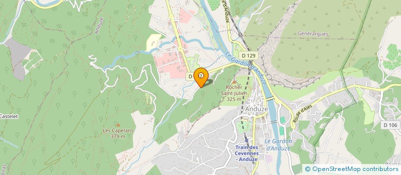 localisation de l'entreprise MADAME MARJORIE SAIEVA  ANDUZE