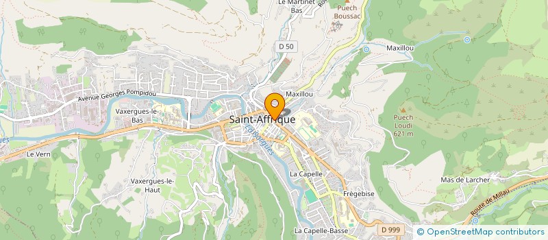 localisation de l'entreprise MADAME MARJORIE SALVETAT  SAINT-AFFRIQUE