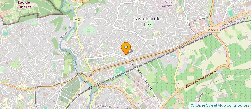 localisation de l'entreprise MADAME MARJORIE SANCHO à CASTELNAU-LE-LEZ