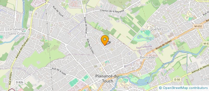 localisation de l'entreprise MADAME MARJORIE SAUZEREAU  SEIGNOSSE