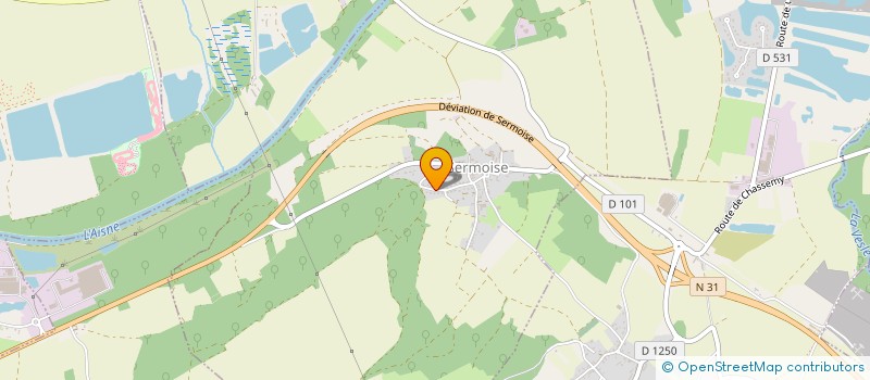 localisation de l'entreprise MADAME MARJORIE SAWKA  CIRY-SALSOGNE