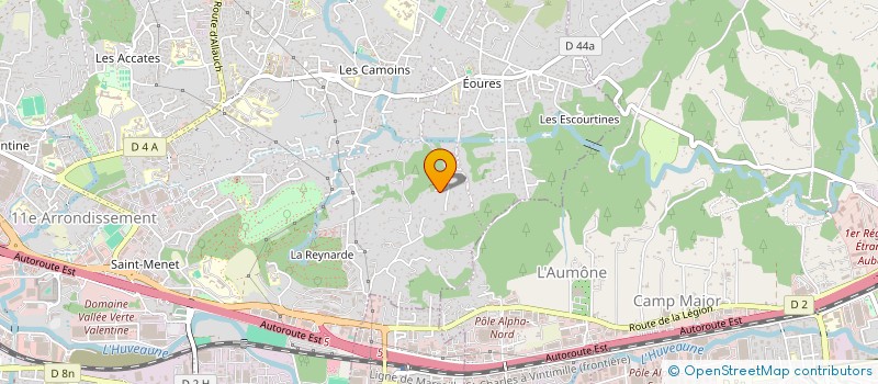 localisation de l'entreprise MADAME MARJORIE SECRETIN  MARSEILLE