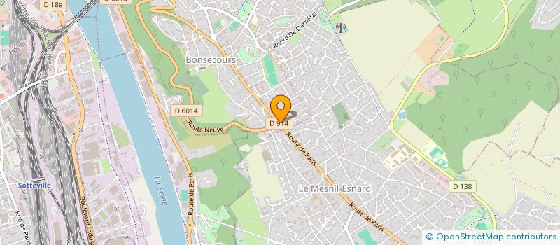 localisation de l'entreprise MADAME MARJORIE SERVANT à BONSECOURS