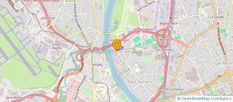 localisation de l'entreprise MADAME MARJORIE SIRVEN à TOULOUSE