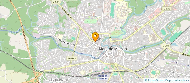 localisation de l'entreprise MADAME MARJORIE TANGHE  MONT-DE-MARSAN