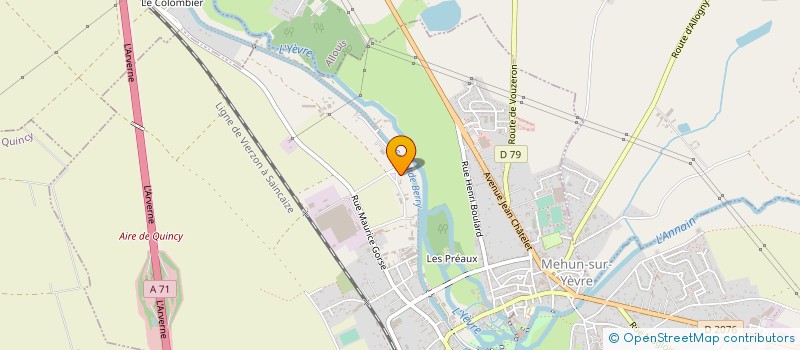 localisation de l'entreprise MADAME MARJORIE TETENOIRE  MEREAU