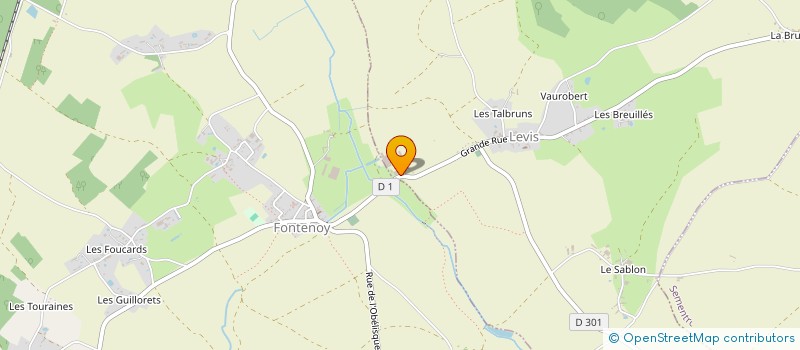 localisation de l'entreprise MADAME MARJORIE THUILAND  LEVIS