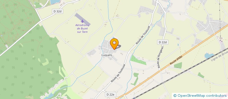 localisation de l'entreprise MADAME MARJORIE TOBIA  BUZET-SUR-TARN