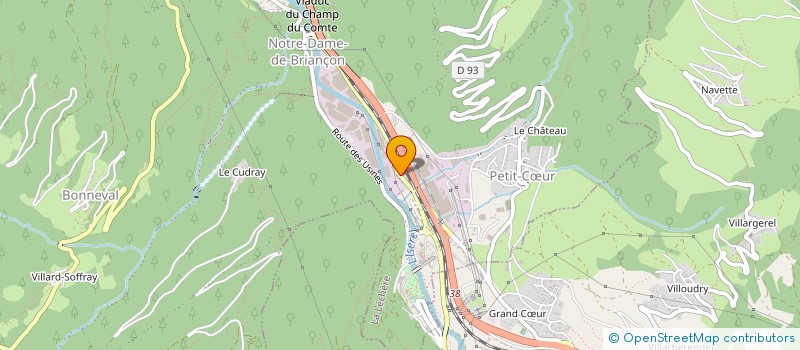 localisation de l'entreprise MADAME MARJORIE VIBERT  LA LECHERE