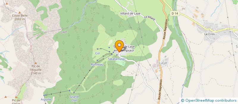 localisation de l'entreprise MADAME MARJORIE VILA  LAYE