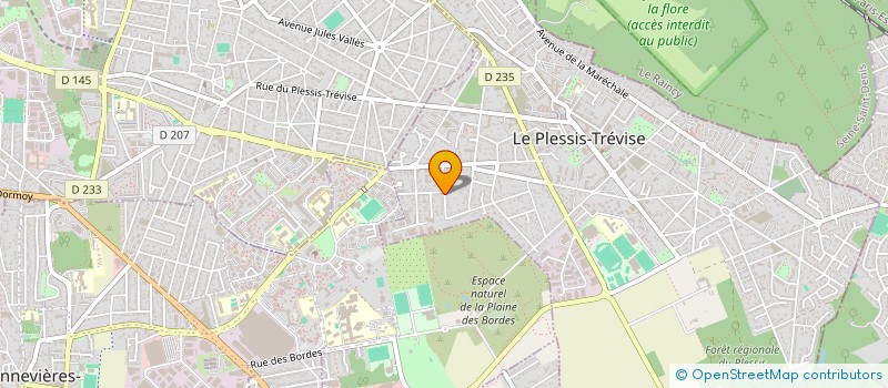 localisation de l'entreprise MADAME MARJORIE WOLFER à LE PLESSIS-TREVISE
