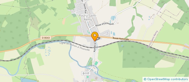 localisation de l'entreprise MADAME MARJORIE WUILQUE  POURU-SAINT-REMY