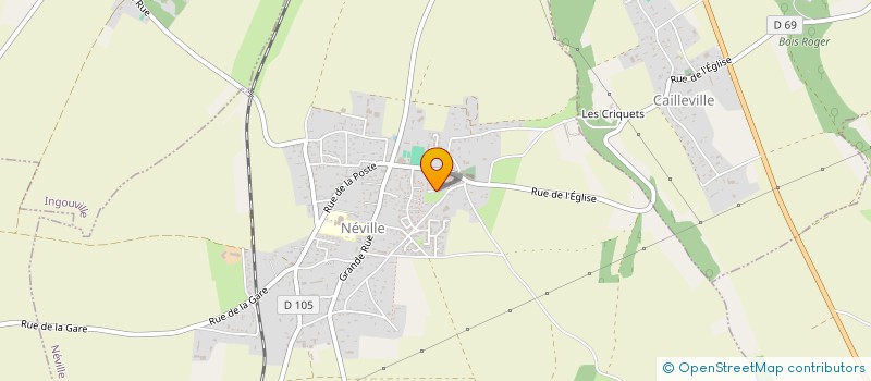 localisation de l'entreprise MADAME MARJORY HEBERT  NEVILLE