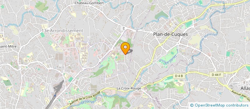 localisation de l'entreprise MADAME MARJORY PADOVANI  MARSEILLE