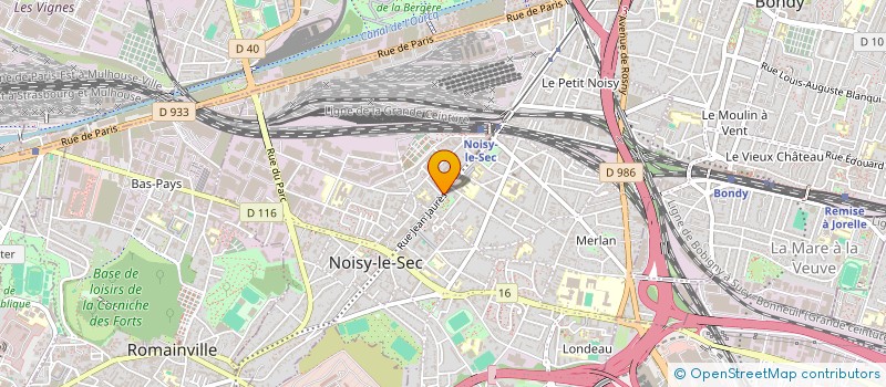 localisation de l'entreprise MADAME MARJORY SIBENALER à NOISY-LE-SEC