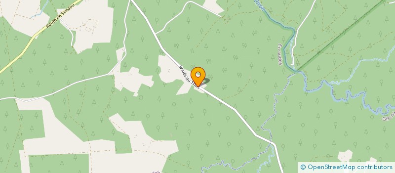 localisation de l'entreprise MADAME MARJORY TAUDIN  ESCAUDES