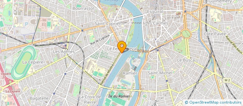 localisation de l'entreprise MADAME MARJORY ZURCHER  TOULOUSE