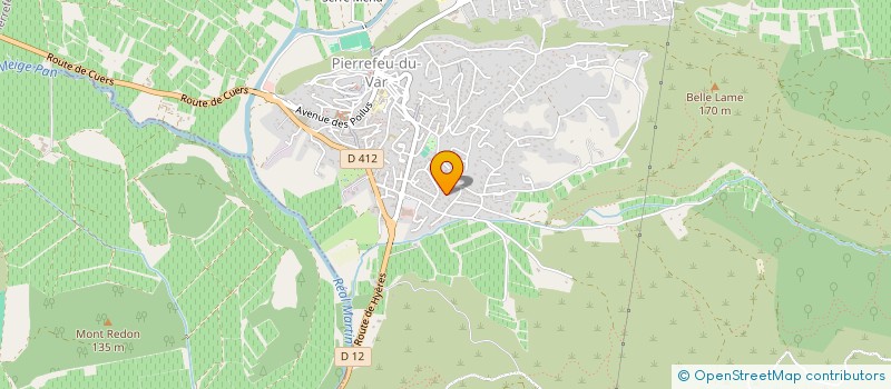 localisation de l'entreprise MADAME MARKETA JELINKOVA  PIERREFEU-DU-VAR