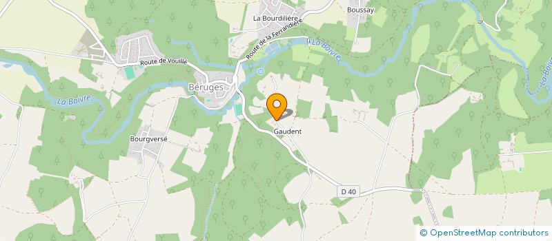 localisation de l'entreprise MADAME MARKETA PROCHAZKOVA  BERUGES