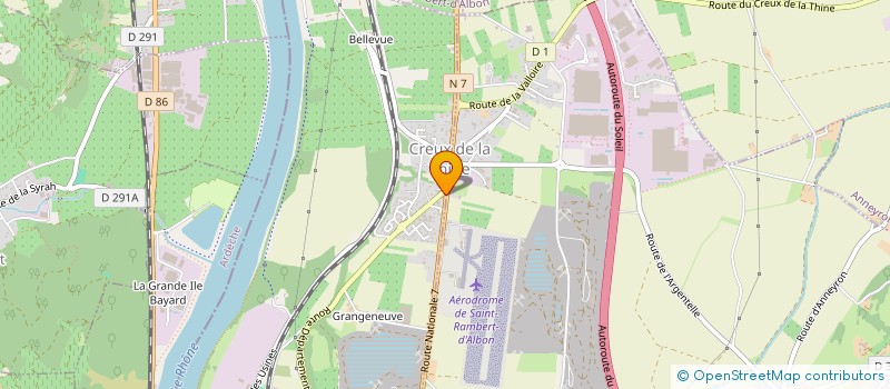 localisation de l'entreprise MADAME MARLAINE BONNARD  ANDANCETTE