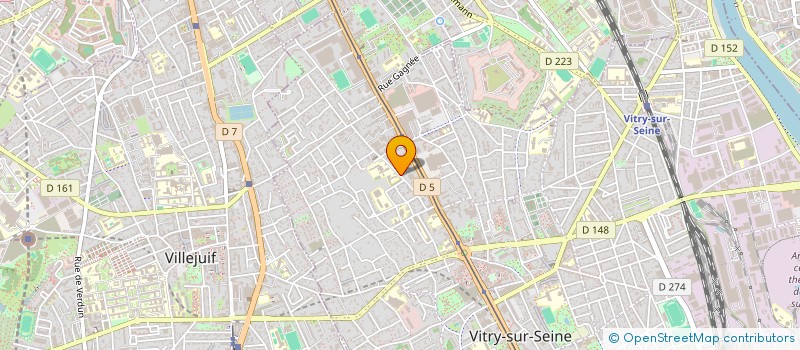 localisation de l'entreprise MADAME MARLAY GAMBIE à VITRY-SUR-SEINE