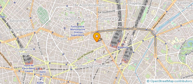 localisation de l'entreprise MADAME MARLEEN BEYLOT à PARIS