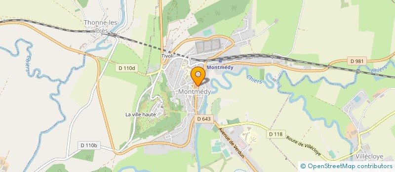 localisation de l'entreprise MADAME MARLEEN GABY MARIE DENECKER à MONTMEDY