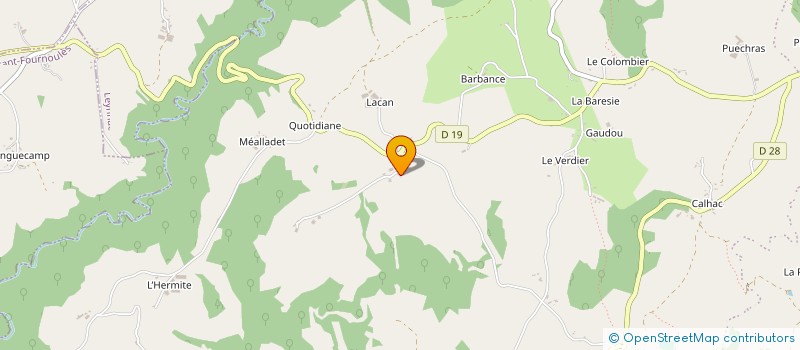 localisation de l'entreprise MADAME MARLEEN VERTOMMEN à PUYCAPEL