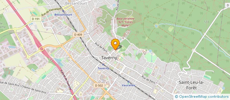 localisation de l'entreprise MADAME MARLENA GLUSZAK  TAVERNY