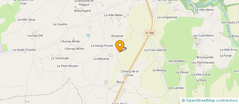 localisation de l'entreprise MADAME MARLENA LELINSKA  PLOUGUENAST-LANGAST