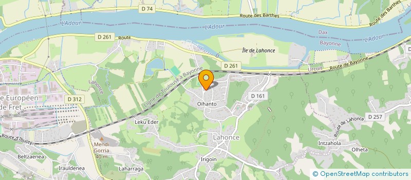 localisation de l'entreprise MADAME MARLENE ALLOZA  LAHONCE