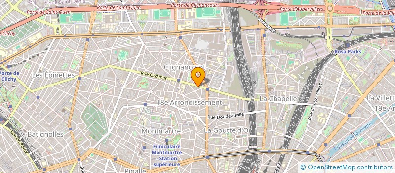 localisation de l'entreprise MADAME MARLENE ARNAULT à LE BOURGET