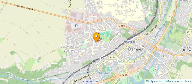 localisation de l'entreprise MADAME MARLENE BAROTTEAUX  ETAMPES