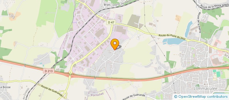 localisation de l'entreprise MADAME MARLENE BENETEAU  SAINT-NAZAIRE