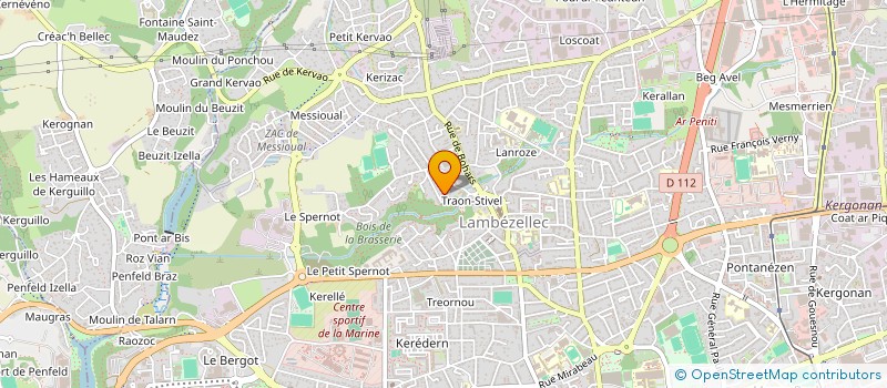 localisation de l'entreprise MADAME MARLENE BOLEAT à BREST