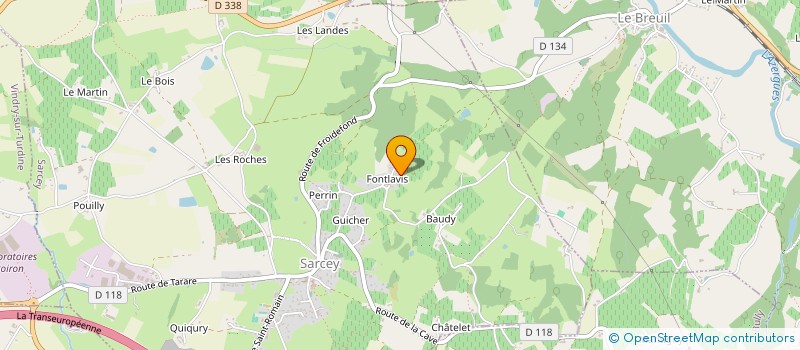 localisation de l'entreprise MADAME MARLENE BOURBON à SARCEY