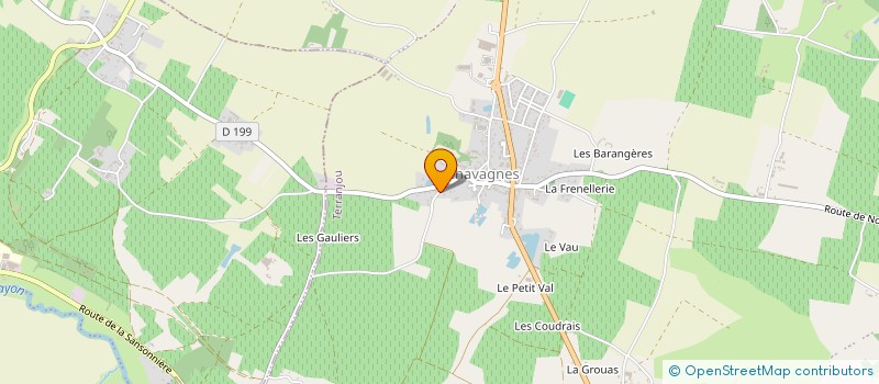 localisation de l'entreprise MADAME MARLENE BOUVET  TERRANJOU