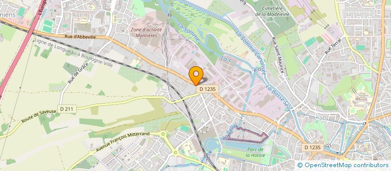 localisation de l'entreprise MADAME MARLENE BOUVIER  AMIENS