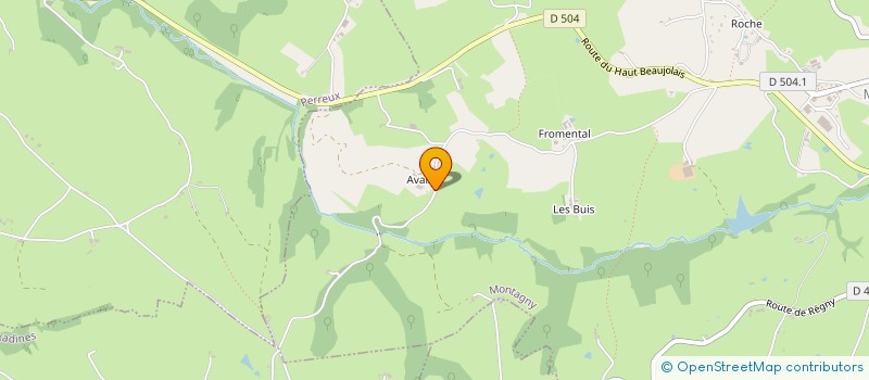 localisation de l'entreprise MADAME MARLENE BRAY  MONTAGNY