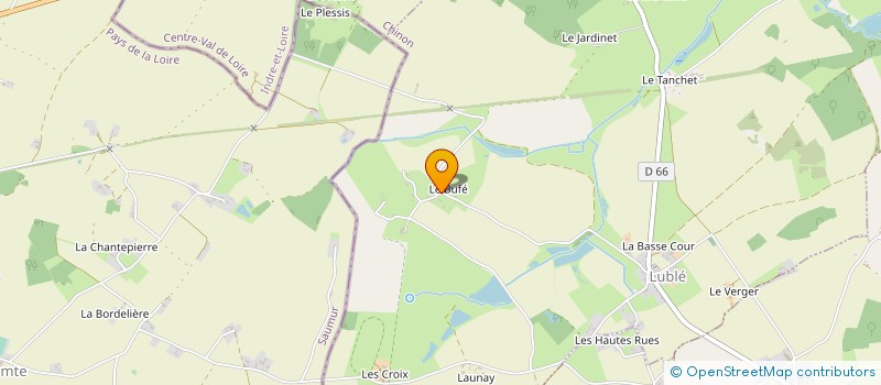 localisation de l'entreprise MADAME MARLENE BRETON  LUBLE