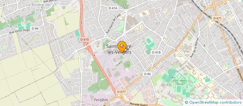 localisation de l'entreprise MADAME MARLENE BUET  SAINT-ANDRE-LES-VERGERS