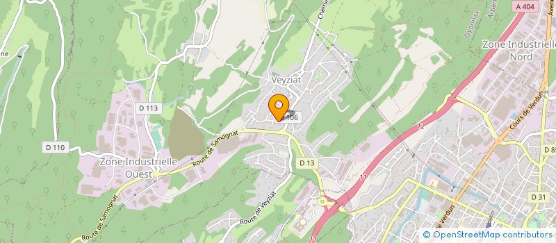 localisation de l'entreprise MADAME MARLENE CANARD à OYONNAX