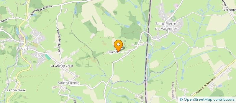 localisation de l'entreprise MADAME MARLENE CAPODICASA  ST PIERRE DE VARENNES