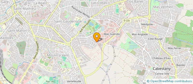 localisation de l'entreprise MADAME MARLENE CASTANIER à PERPIGNAN